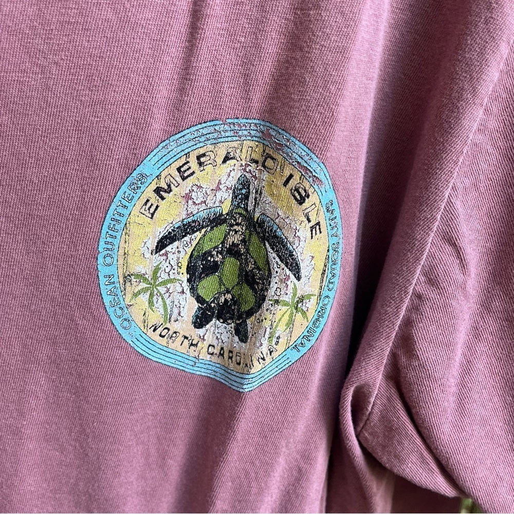 Gildan Men's Mauve Short Sleeve Tee - Picture 2 of 4